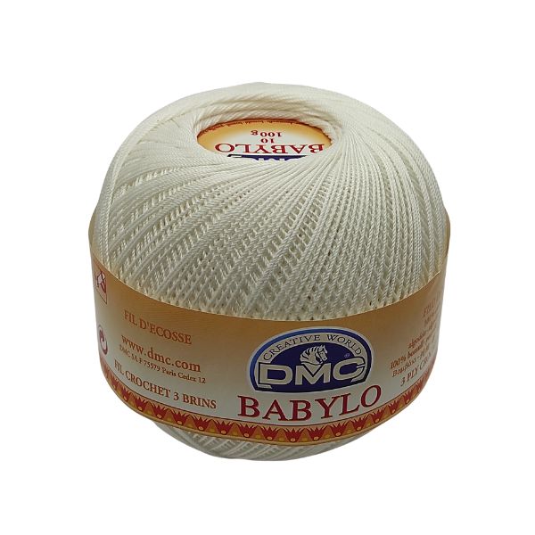 DMC - Babylo 10 - 100 grammi - colore B5200 (Bianco Ottico)