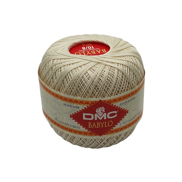 DMC - Babylo 10 - 50 grammi - colore Ecru