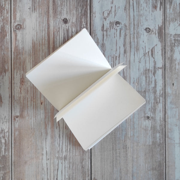 Interno per diario in carta eco con pagine senza stampa