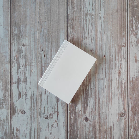 Interno per diario in carta eco con pagine senza stampa