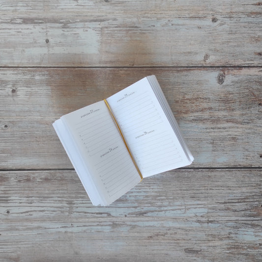 Agende perpetue a libro - 4 varianti