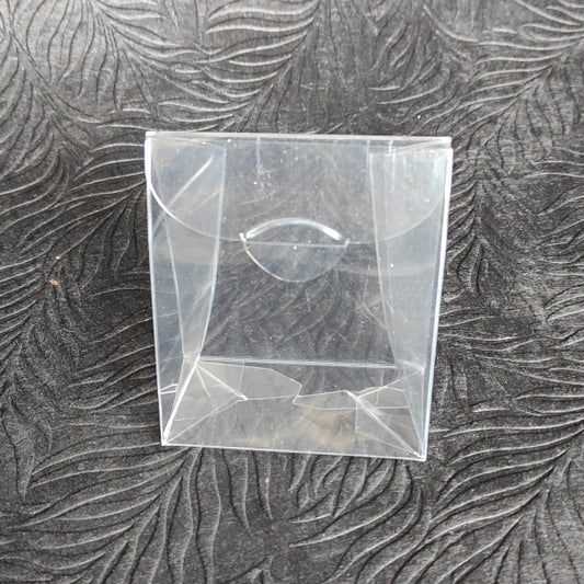 Scatola a sacchetto in PVC.  Ideale per confezionare confetti, bonbon e piccoli oggetti (ad es. bigiotteria)