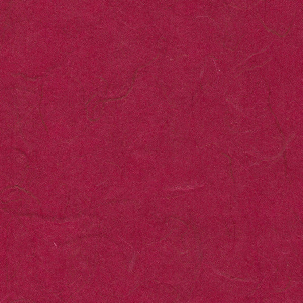 Carta di riso leggera tinta unita - colore rosso caldo