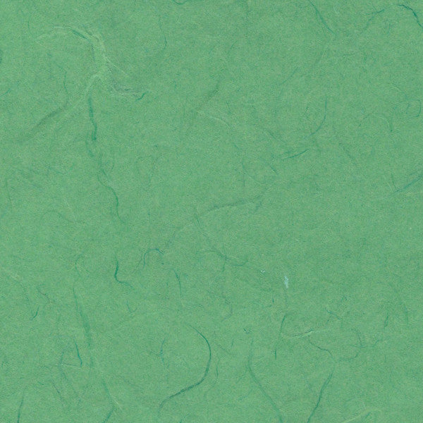 Carta di riso leggera tinta unita - colore verde meraldo