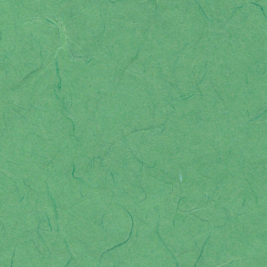 Carta di riso leggera tinta unita - colore verde meraldo