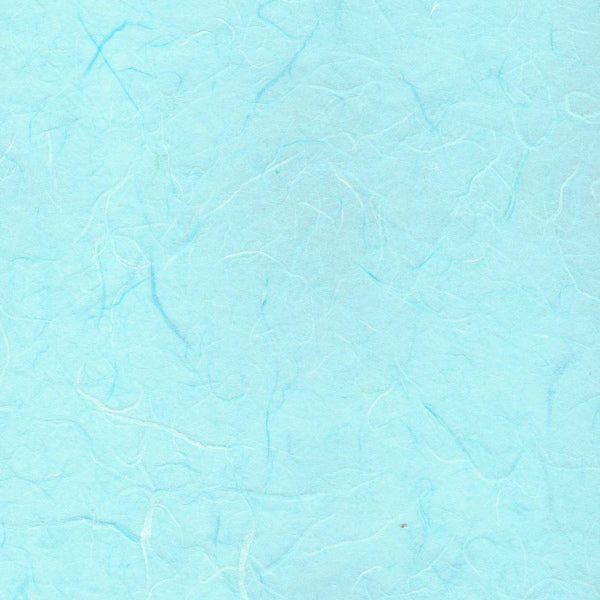 Carta di riso(silk paper) leggera colore turchese