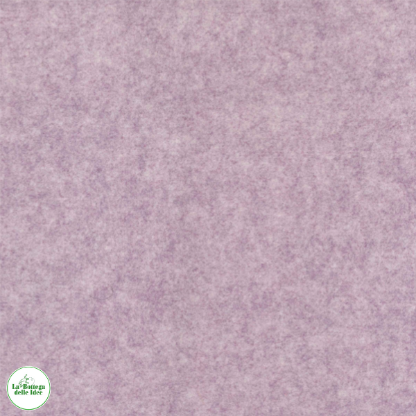 Pannolenci 1 mm, morbidissimo e di produzione italiana, colore violetta mélange