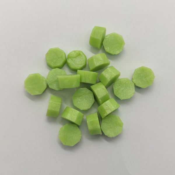 Ceralacca per timbri in perle - confezione da 20 - Verde chiaro