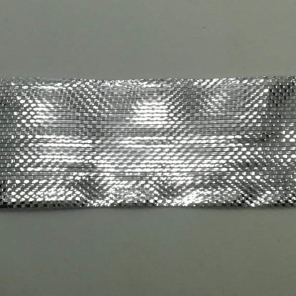 Nastro Lamé Argento metallico - H 35 mm