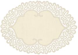 Pizzo ovale - (46 cm x 33 cm)