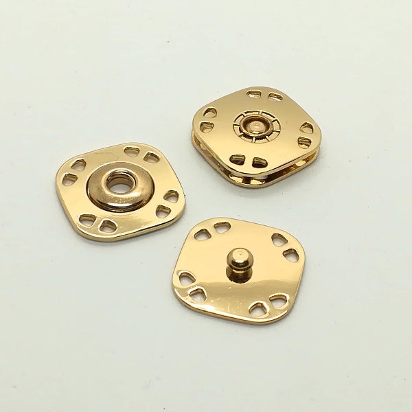 Chiusura a Pressione - 20 mm - Oro