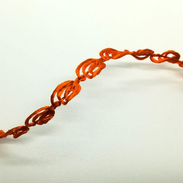 Nastro "Chiocciola" Arancio 12 mm