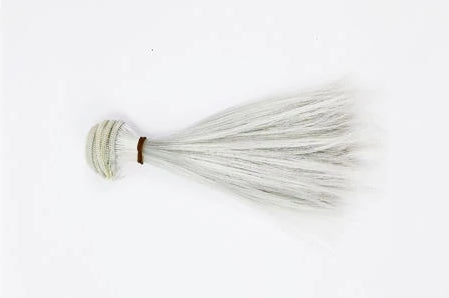 Capelli di fata lisci - Argento - 15 cm