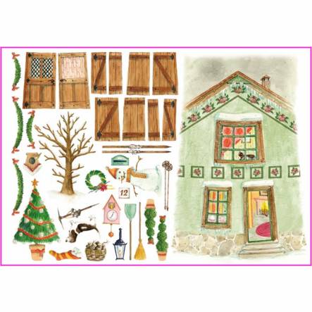 Carta di Riso per coppi - CO25 - Casa Natale 1