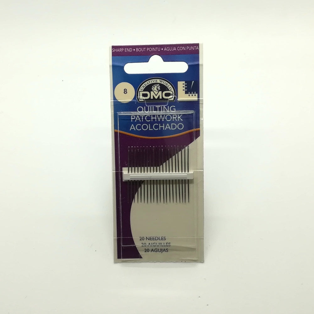 DMC - Confezione 20 aghi con punta per trapuntare - mis. 8