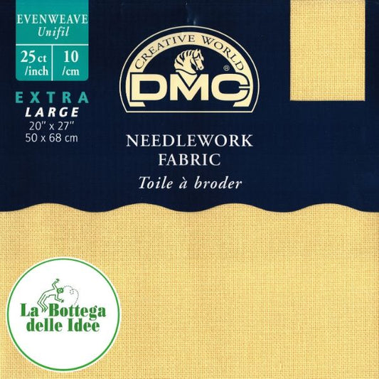 DMC - Etamine 10/cm Giallo 745 (50 cm x 68 cm)