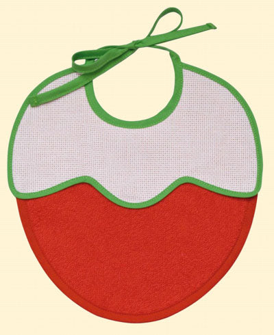 DMC Bavaglino 6 mesi "Fragola" Rosso - RS1873