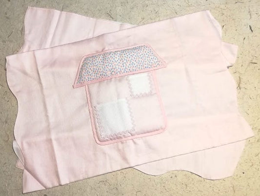 DMC Sacco Copripiumino Culla "Home Sweet Home Rosa