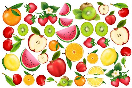 Fommy dèco - "Frutta" - La Bottega delle Idee - Rimini