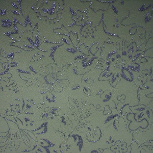 Fommy Fantasia Glitter Arabesque - Salvia/Argento (SG) - La Bottega delle Idee - Rimini