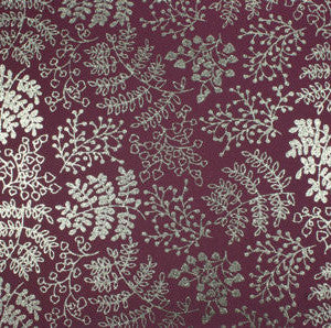 Fommy Fantasia Glitter Leaf - Granata/Gold - La Bottega delle Idee - Rimini