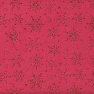Fommy Fantasia Glitter Snow Flake - Rosso/Rosso - La Bottega delle Idee - Rimini