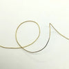 Cordoncino elastico oro diametro 1 mm