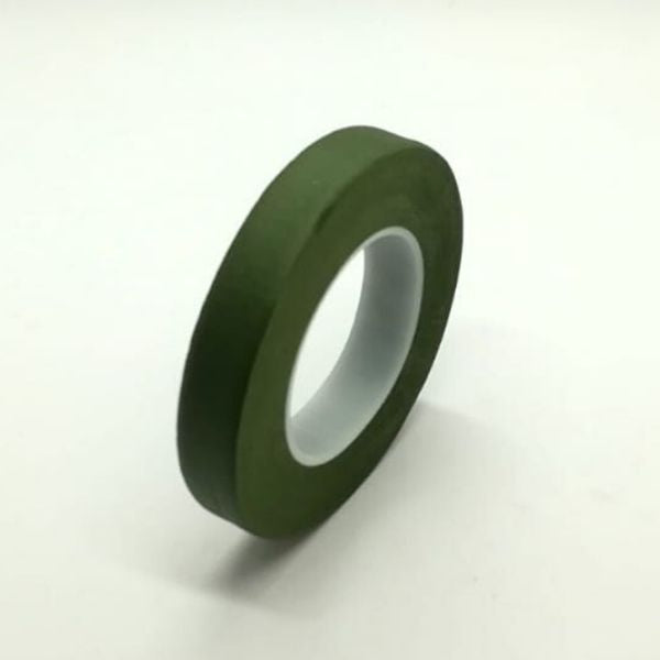 Guttaperca - Nastro per fiori - 13 mm - Verde