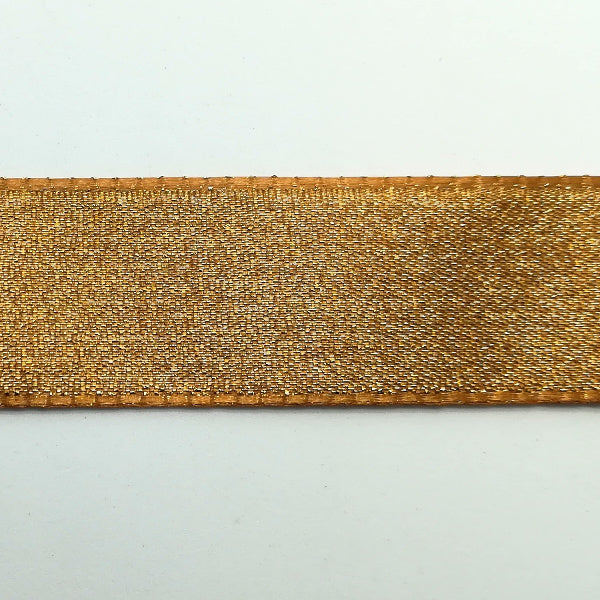 Nastro Oro Antico metallico - H 25 mm