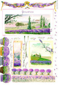 Silk Print Paper 019 - Provenza