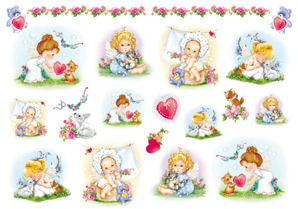 Silk Print Paper 194 - Angioletti