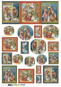 Silk Print Paper 225 - Presepe