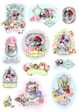 Silk Print Paper 254 - Tiny Treasure - La Bottega delle Idee - Rimini