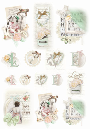 Silk Print Paper 260 - Love - La Bottega delle Idee - Rimini