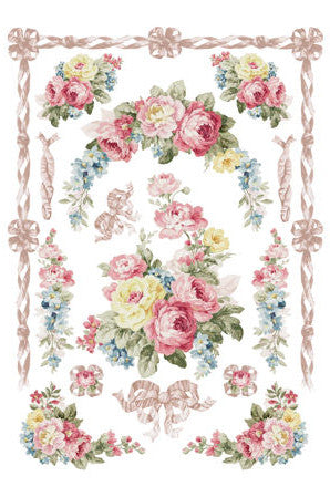 Silk Print Paper 274 - Romantic - La Bottega delle Idee - Rimini