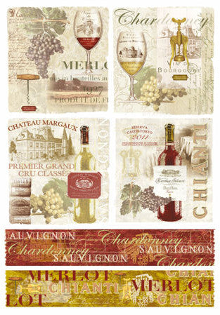 Silk Print Paper 286 - Vino - La Bottega delle Idee - Rimini
