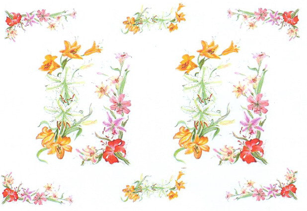 Silk Print Paper 021 - Gigli