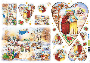 Silk Print Paper 146 - Cuore Country