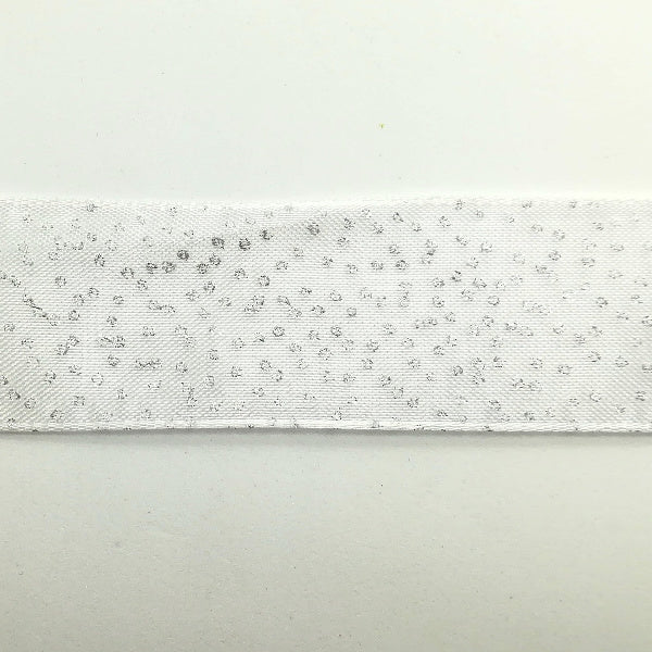 Nastro animato "Nebbia" Bianco - 25 mm