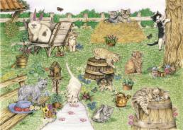 Carta Découpage Evasioni - Cod. S1229 - Gattini 2