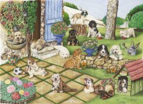 Carta Découpage Evasioni - Cod. S1236 - Cagnolini 1