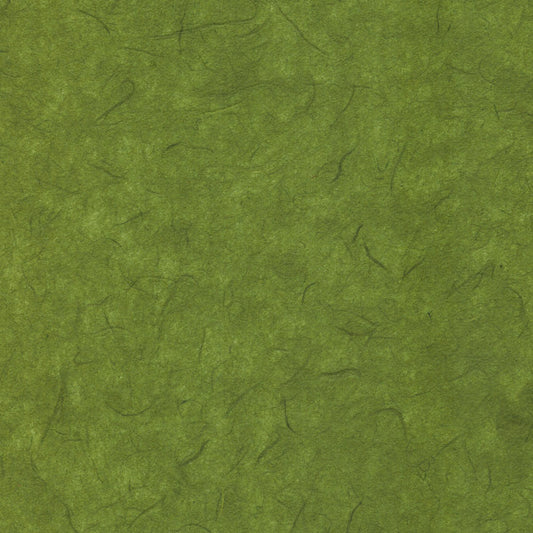 Carta di riso monocolore verde muschio