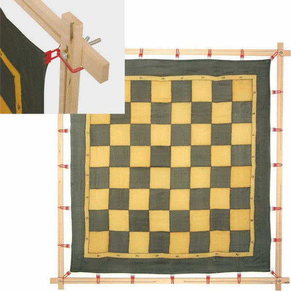 Telaio regolabile in legno per pittura su seta 90 cm x 90 cm