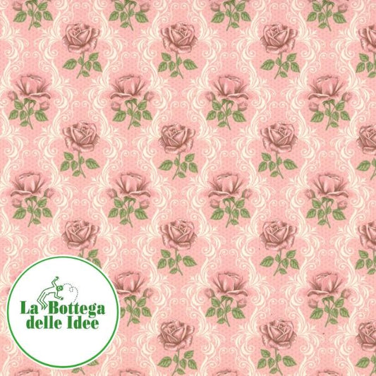 Sweet Vintage Rose Collection - fogli singoli