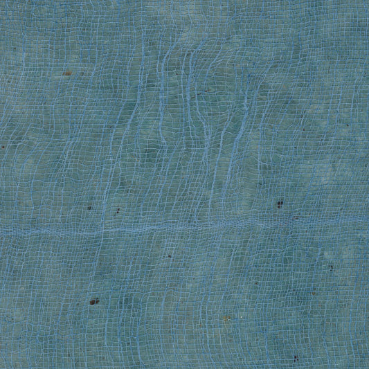 Carta Lokta Wax Cotton azzurro