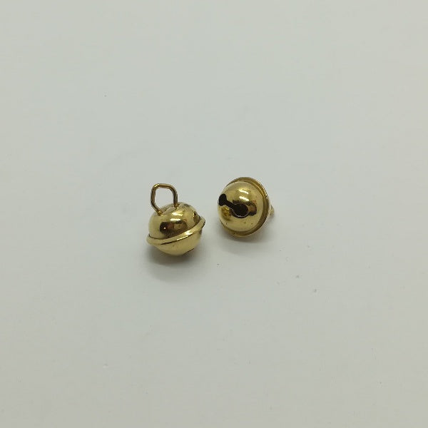 Campanello Jingle Oro con anello largo - D 12 mm