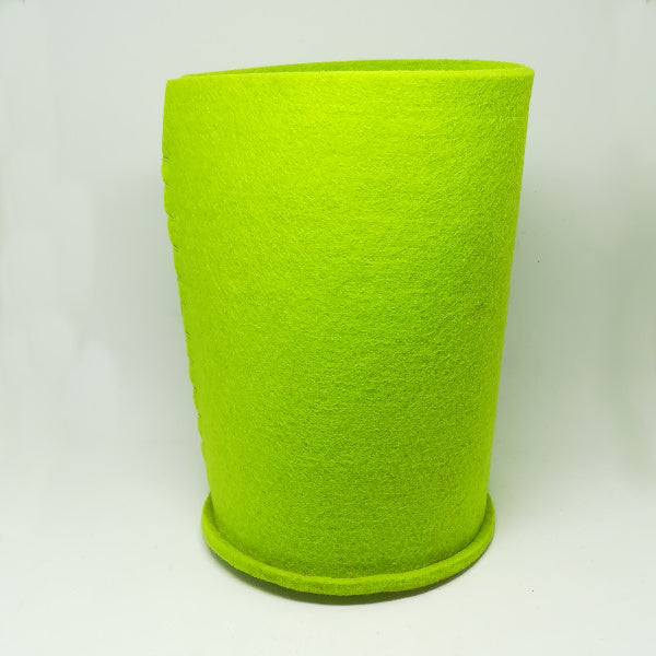 Contenitore cilindrico in feltro