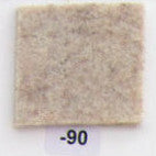 Rametto con foglie in feltro 3 mm - 14 cm x 6 cm