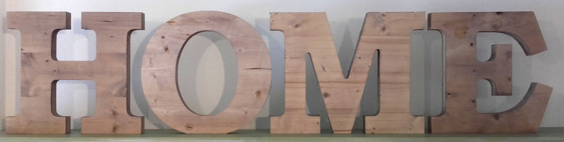 HOME - Scritta H 40 cm - La Bottega delle Idee - Rimini