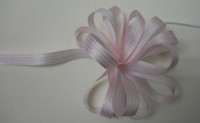 Nastro "Millerighe" Rosa H 8 mm